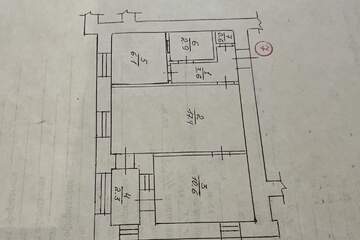 2-к квартира, 42,4 м², 1/2 эт.